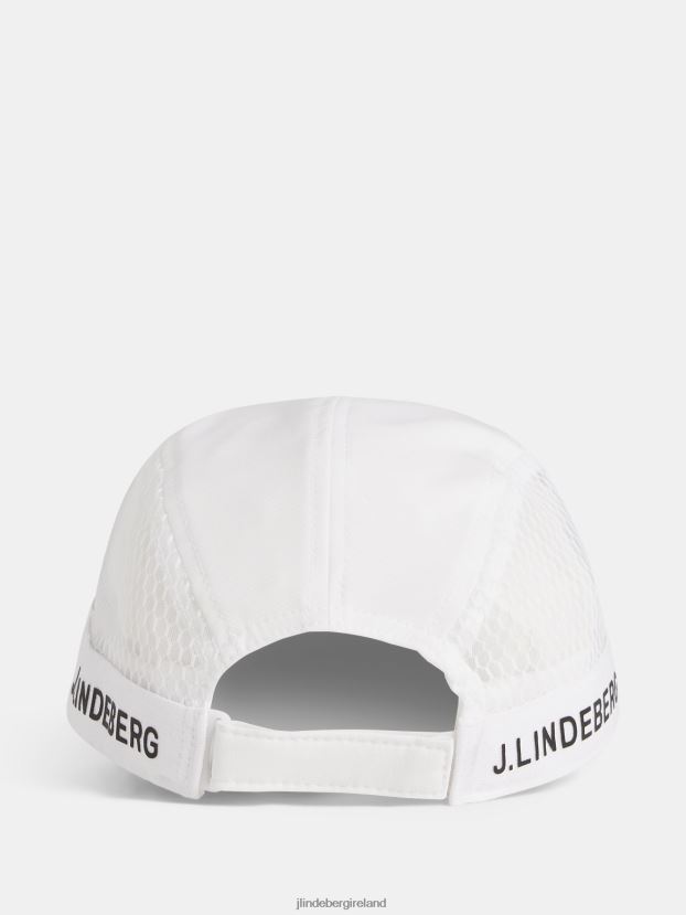 J.Lindeberg Men Rock Cap White Accessory BXV8X4885 - Click Image to Close