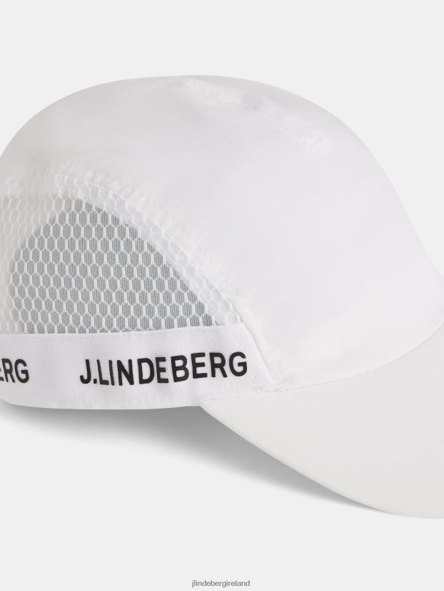 J.Lindeberg Men Rock Cap White Accessory BXV8X4885