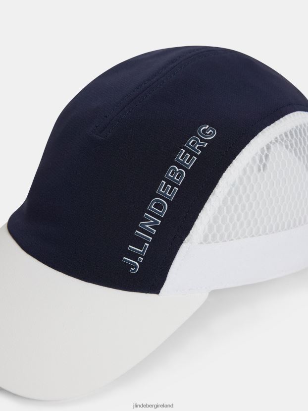 J.Lindeberg Men Rocky Cap Navy Accessory BXV8X4756