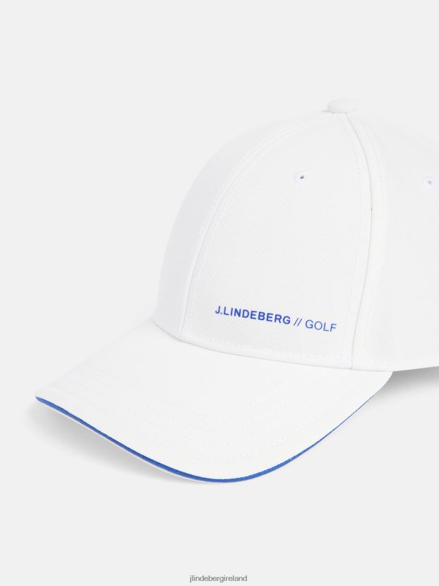 J.Lindeberg Men Sunny Cap White Accessory BXV8X4794