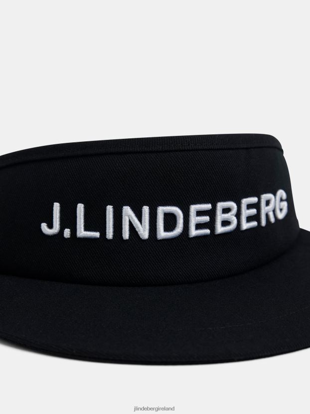 J.Lindeberg Men Viktor Visor Black Accessory BXV8X4831