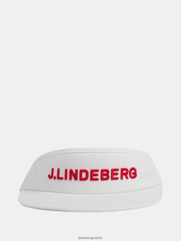 J.Lindeberg Men Viktor Visor White Accessory BXV8X4830