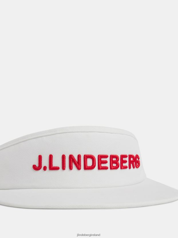 J.Lindeberg Men Viktor Visor White Accessory BXV8X4830