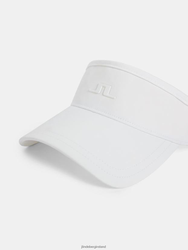 J.Lindeberg Men Yaden Visor White Accessory BXV8X4886