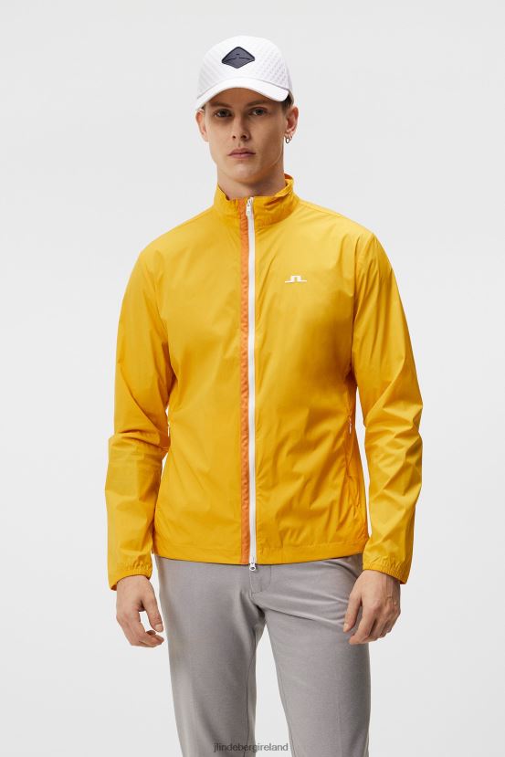 J.Lindeberg Men Ash Light Packable Jacket Citrus Clothing BXV8X4712 - Click Image to Close