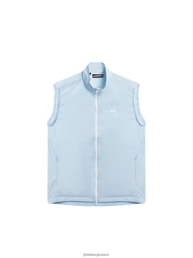 J.Lindeberg Men Ash Light Packable Vest Skyway Clothing BXV8X4683 - Click Image to Close