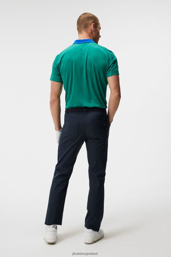 J.Lindeberg Men Chin 5-Pocket Golf Pant Navy Clothing BXV8X4383 - Click Image to Close