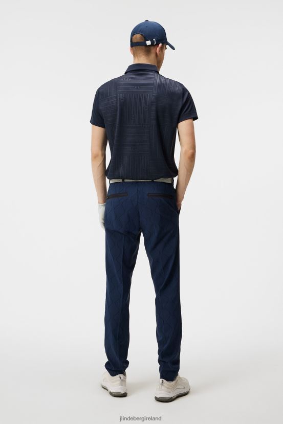 J.Lindeberg Men Diamond Pant Navy Clothing BXV8X4418 - Click Image to Close