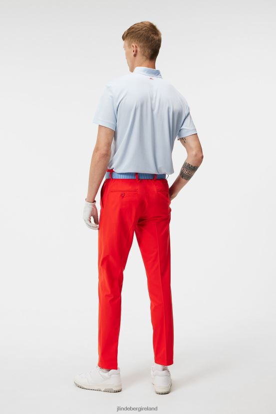 J.Lindeberg Men Ellott Pant Fiery Red Clothing BXV8X4374