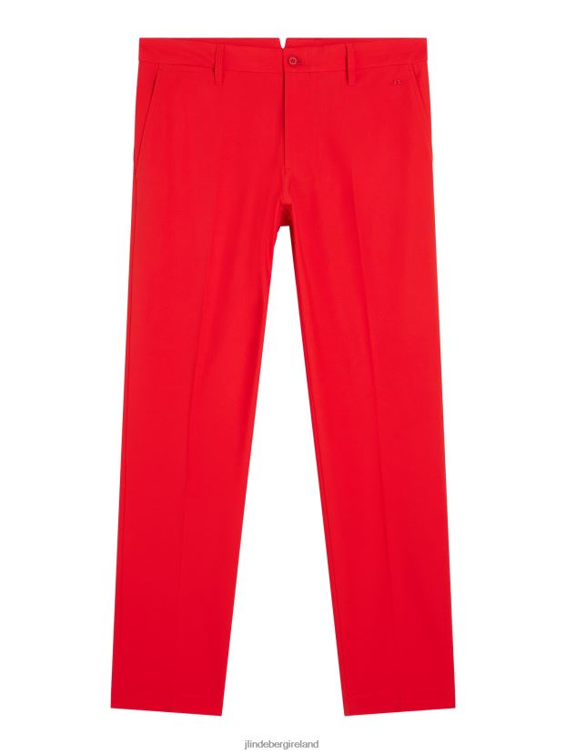 J.Lindeberg Men Ellott Pant Fiery Red Clothing BXV8X4374