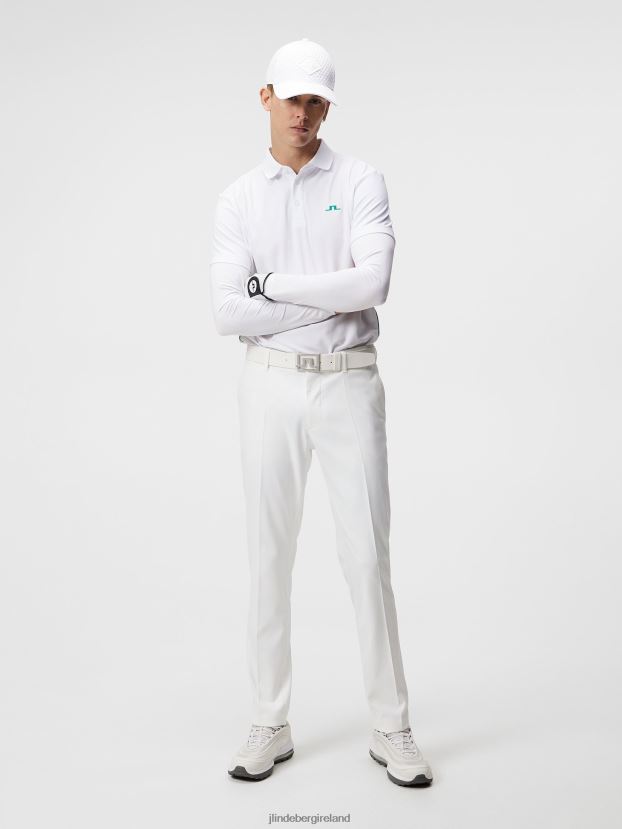 J.Lindeberg Men Ellott Pant White Clothing BXV8X4432