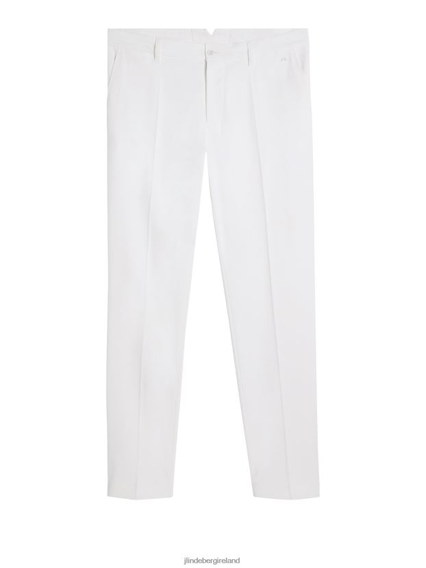 J.Lindeberg Men Ellott Pant White Clothing BXV8X4432