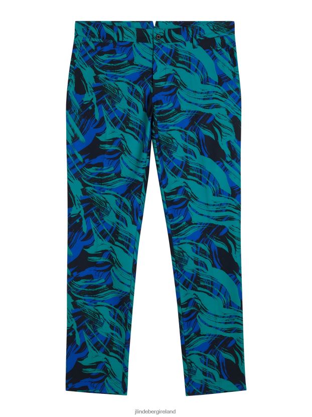 J.Lindeberg Men Ellott Print Pant Death Valley Clothing BXV8X4369