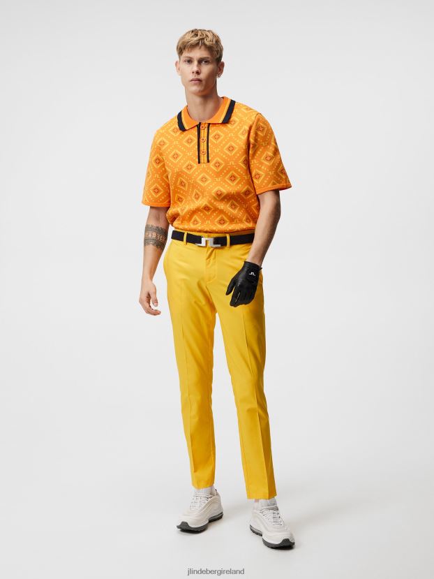 J.Lindeberg Men Elof Pant Citrus Clothing BXV8X4426