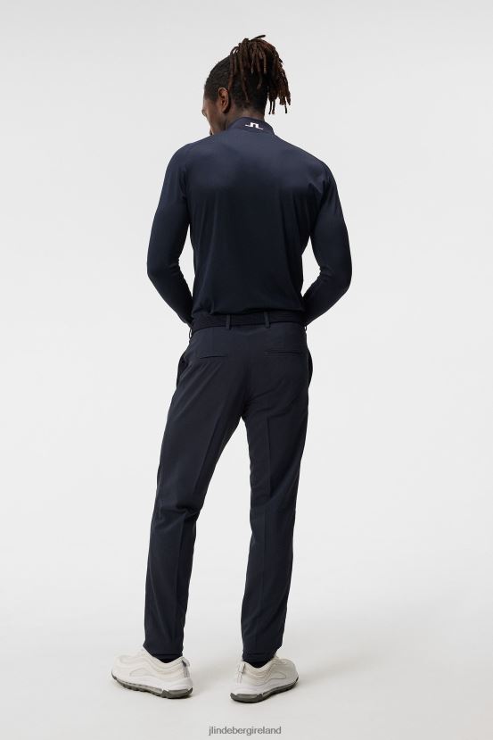 J.Lindeberg Men Elof Pant Navy Clothing BXV8X4365 - Click Image to Close