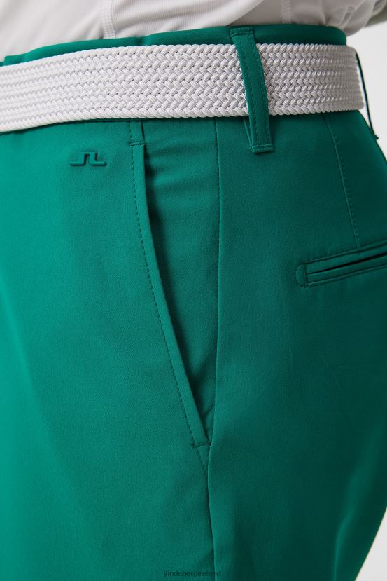 J.Lindeberg Men Eloy Shorts Proud Peacock Clothing BXV8X4362