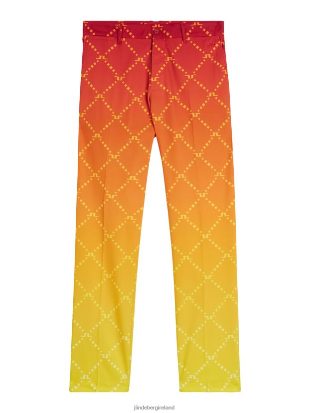 J.Lindeberg Men Fade Print Pant Sunset Fade Logo Clothing BXV8X4450