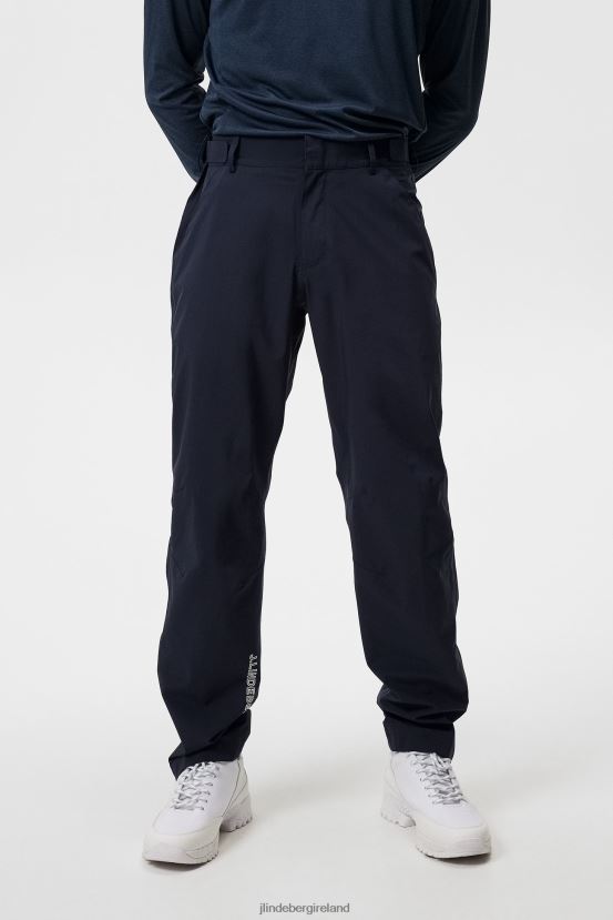 J.Lindeberg Men Hills Rain Pant Navy Clothing BXV8X4443