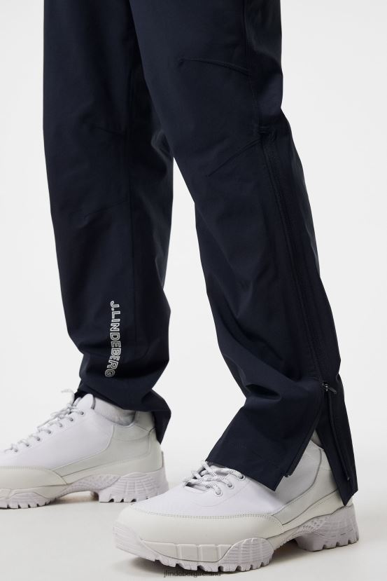 J.Lindeberg Men Hills Rain Pant Navy Clothing BXV8X4443