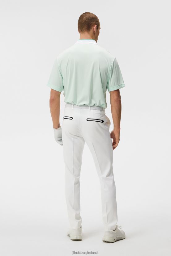 J.Lindeberg Men Jim Pant White Clothing BXV8X4413 - Click Image to Close