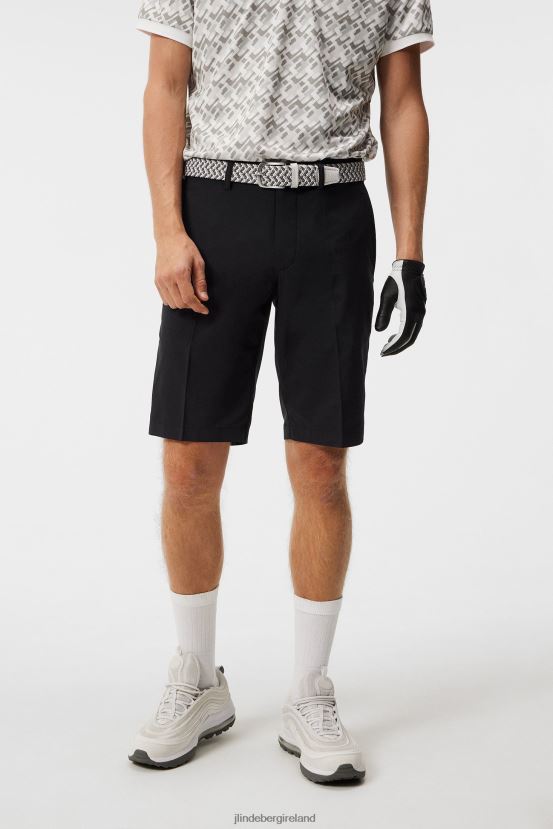 J.Lindeberg Men Somle Shorts Black Clothing BXV8X4404 - Click Image to Close