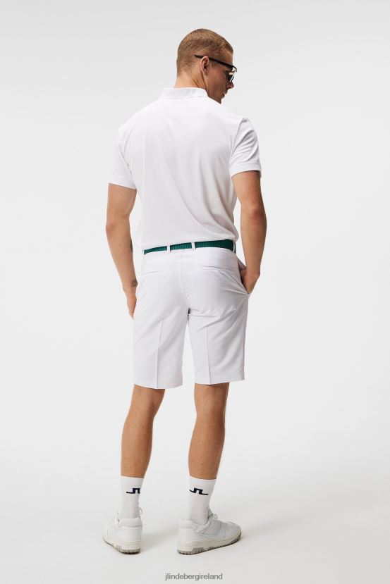 J.Lindeberg Men Somle Shorts White Clothing BXV8X4402