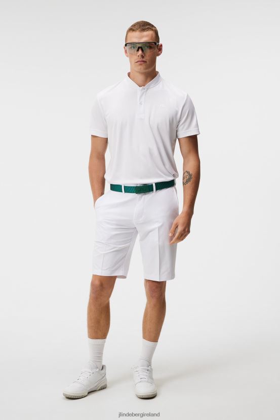 J.Lindeberg Men Somle Shorts White Clothing BXV8X4402