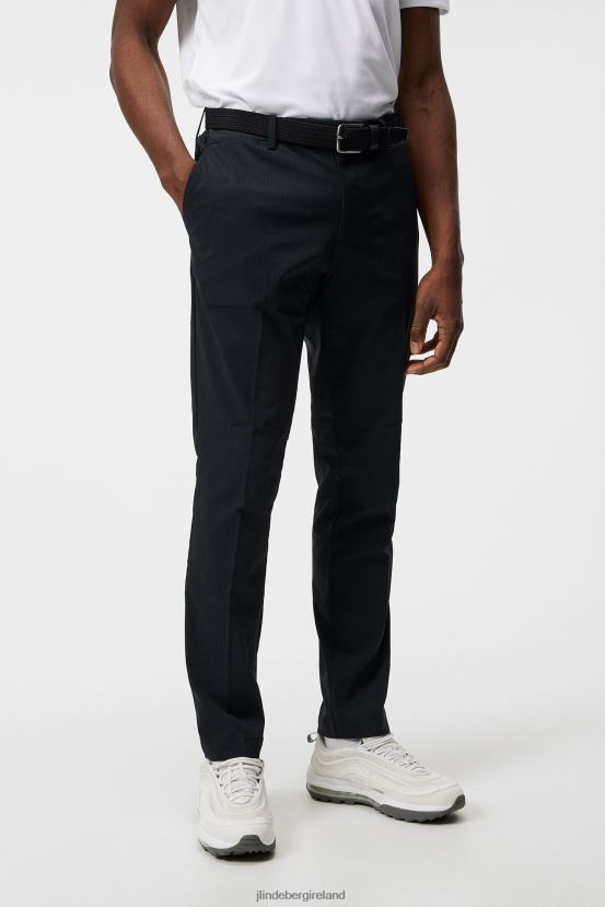 J.Lindeberg Men Vent Golf Pant Black Clothing BXV8X4494 - Click Image to Close