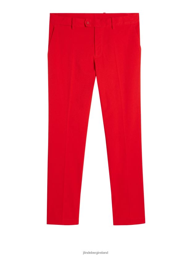 J.Lindeberg Men Vent Pant Fiery Red Clothing BXV8X4422