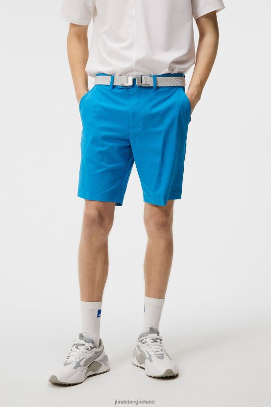 J.Lindeberg Men Vent Slim Shorts Brilliant Blue Clothing BXV8X4470 - Click Image to Close