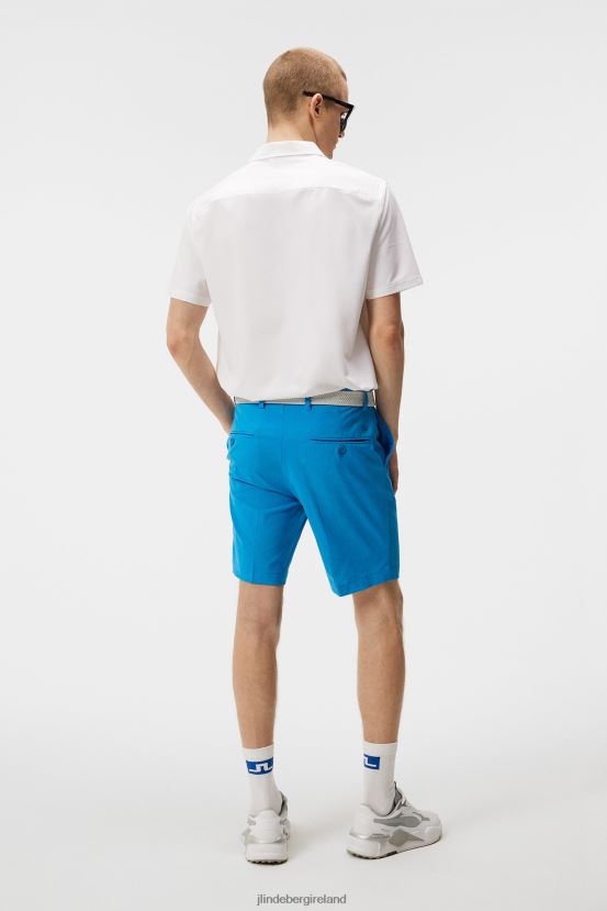 J.Lindeberg Men Vent Slim Shorts Brilliant Blue Clothing BXV8X4470