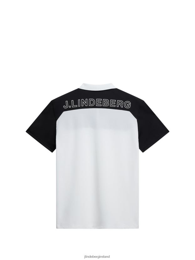 J.Lindeberg Men Albin Polo White Clothing BXV8X4203