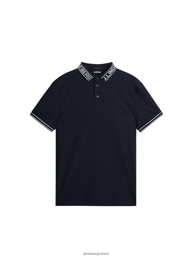 J.Lindeberg Men Austin Polo Navy Clothing BXV8X449