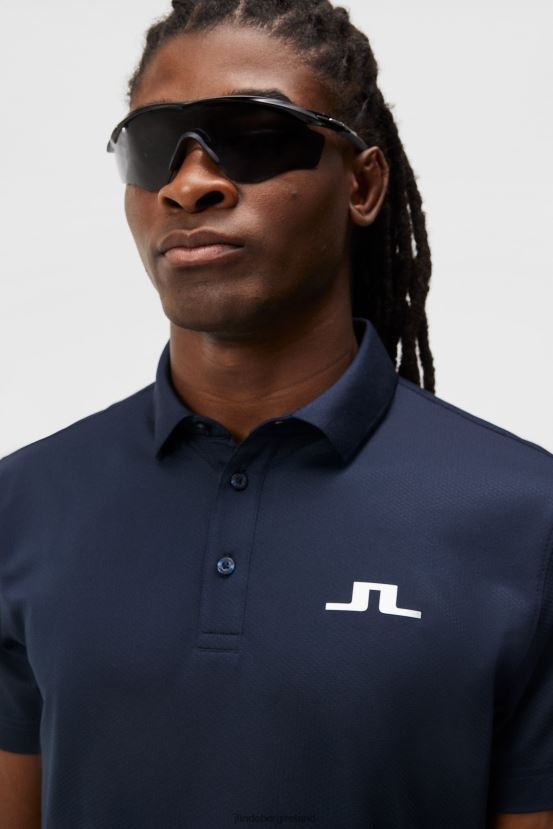 J.Lindeberg Men Bridge Polo Navy Clothing BXV8X452