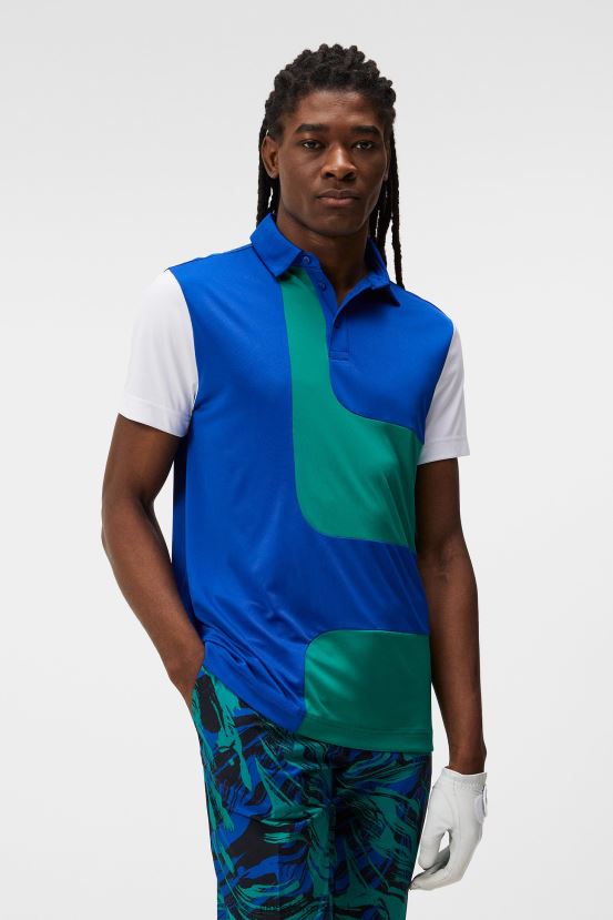 J.Lindeberg Men Graham Polo Surf the Web Clothing BXV8X439 - Click Image to Close