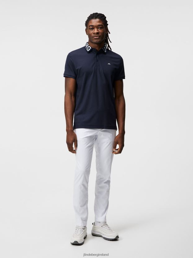 J.Lindeberg Men Gus Polo Navy Clothing BXV8X4308