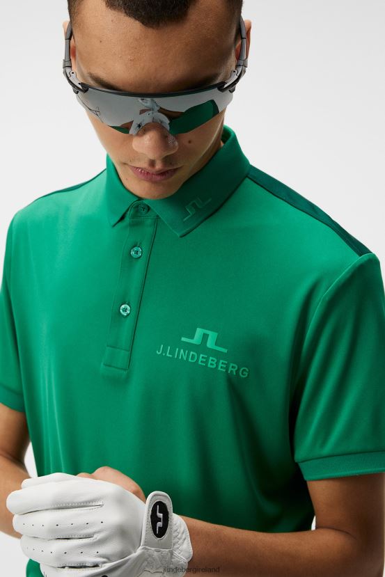 J.Lindeberg Men Jeff Players Golf Polo Bosphorus Clothing BXV8X4197 - Click Image to Close