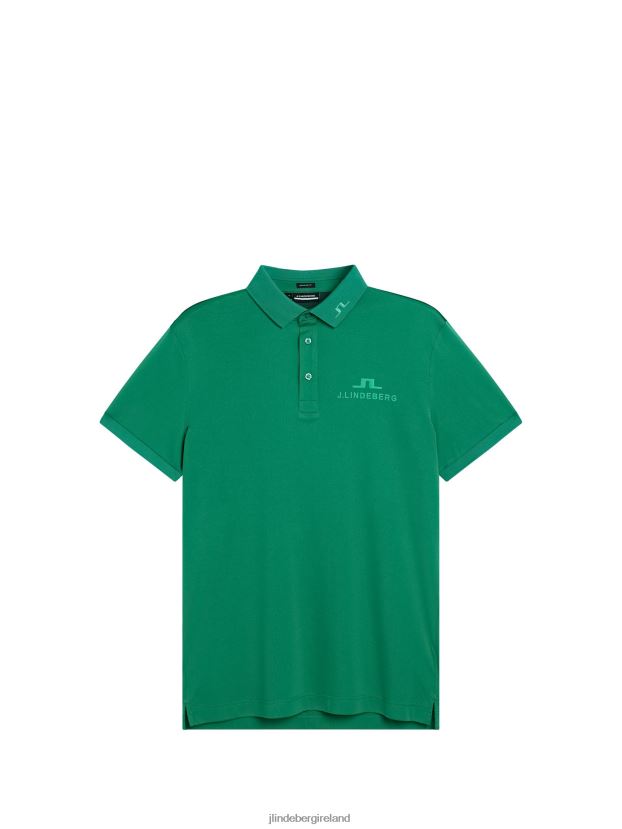 J.Lindeberg Men Jeff Players Golf Polo Bosphorus Clothing BXV8X4197