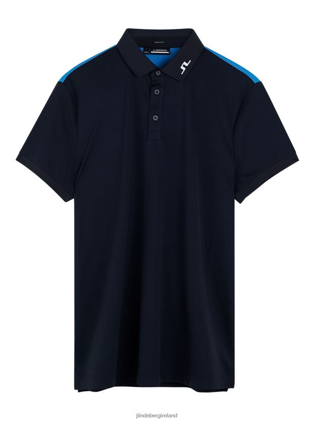 J.Lindeberg Men Jeff Polo Navy Clothing BXV8X4297