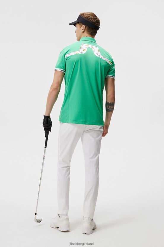 J.Lindeberg Men Kv Nyc Golf Polo Blarney Clothing BXV8X4198 - Click Image to Close