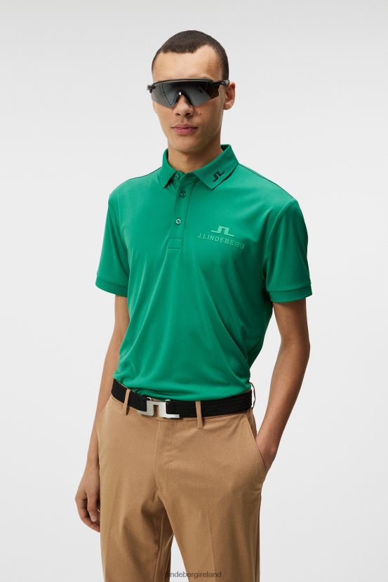 J.Lindeberg Men Kv Players Golf Polo Bosphorus Clothing BXV8X4196 - Click Image to Close