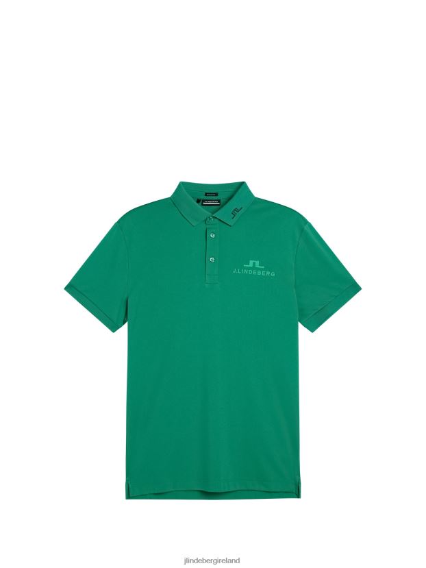 J.Lindeberg Men Kv Players Golf Polo Bosphorus Clothing BXV8X4196