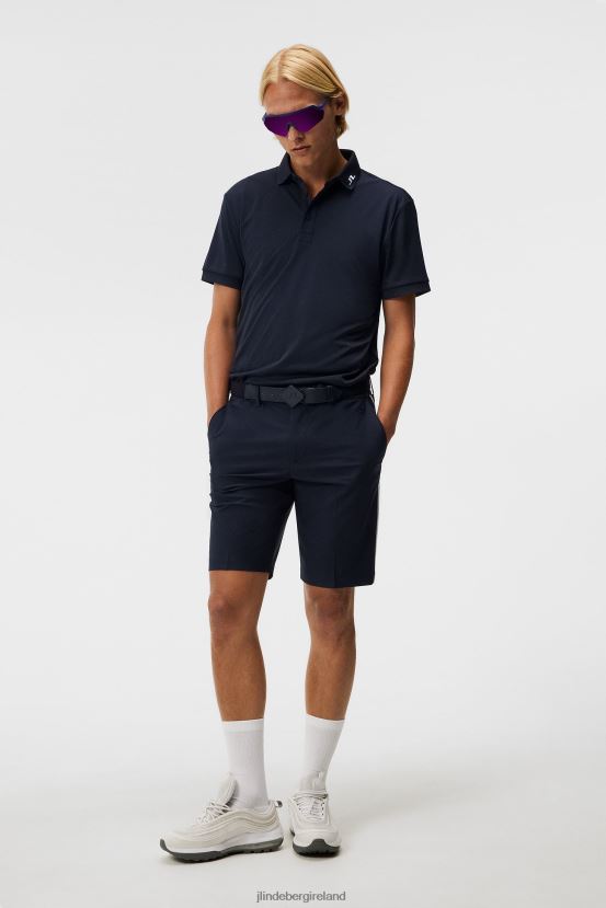 J.Lindeberg Men Kv Polo Navy Clothing BXV8X482