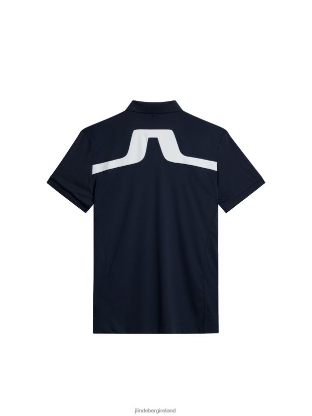 J.Lindeberg Men Kv Polo Navy Clothing BXV8X482