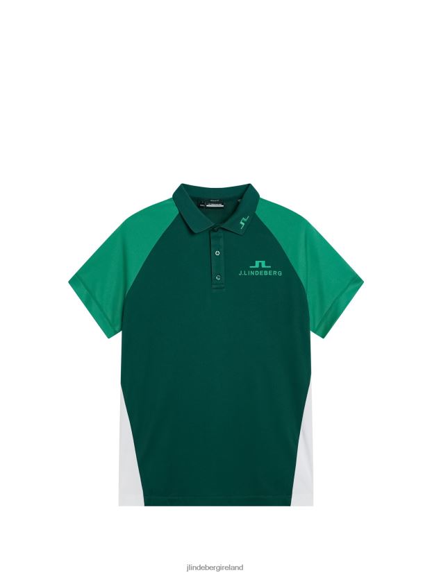 J.Lindeberg Men Lars Players Golf Polo Bosphorus Clothing BXV8X4191