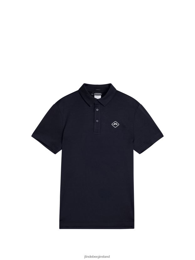 J.Lindeberg Men Lowell Slim Fit Polo Navy Clothing BXV8X4331