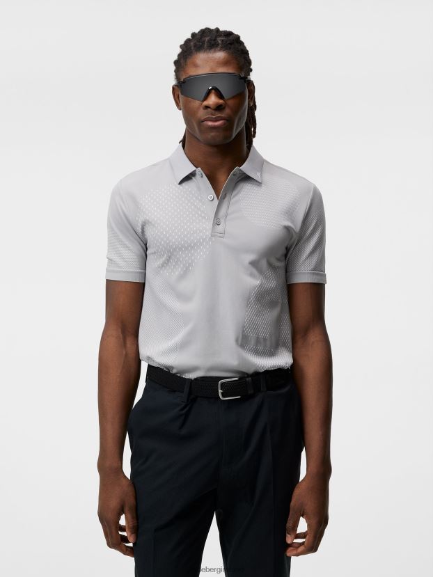 J.Lindeberg Men Nate Seamless Polo High Rise Clothing BXV8X4223 - Click Image to Close