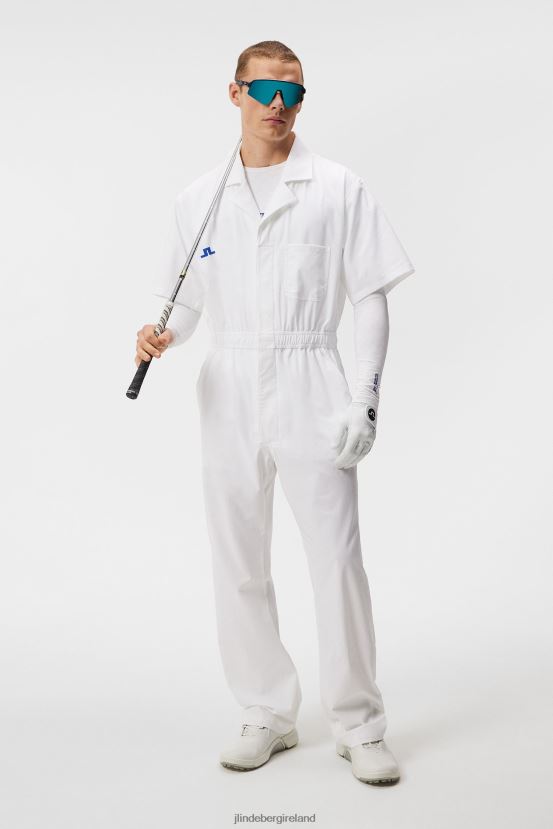 J.Lindeberg Men Overall White Clothing BXV8X4142