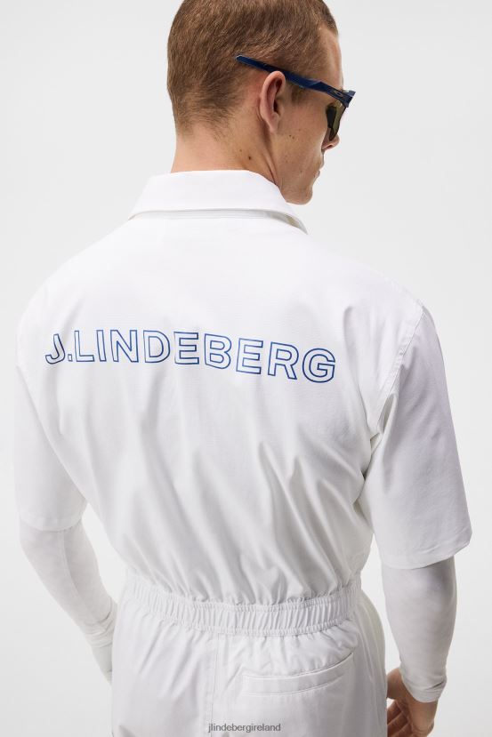 J.Lindeberg Men Overall White Clothing BXV8X4142