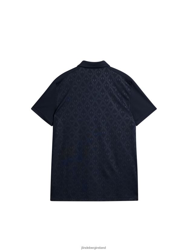 J.Lindeberg Men Peat Polo Navy Clothing BXV8X4104 - Click Image to Close